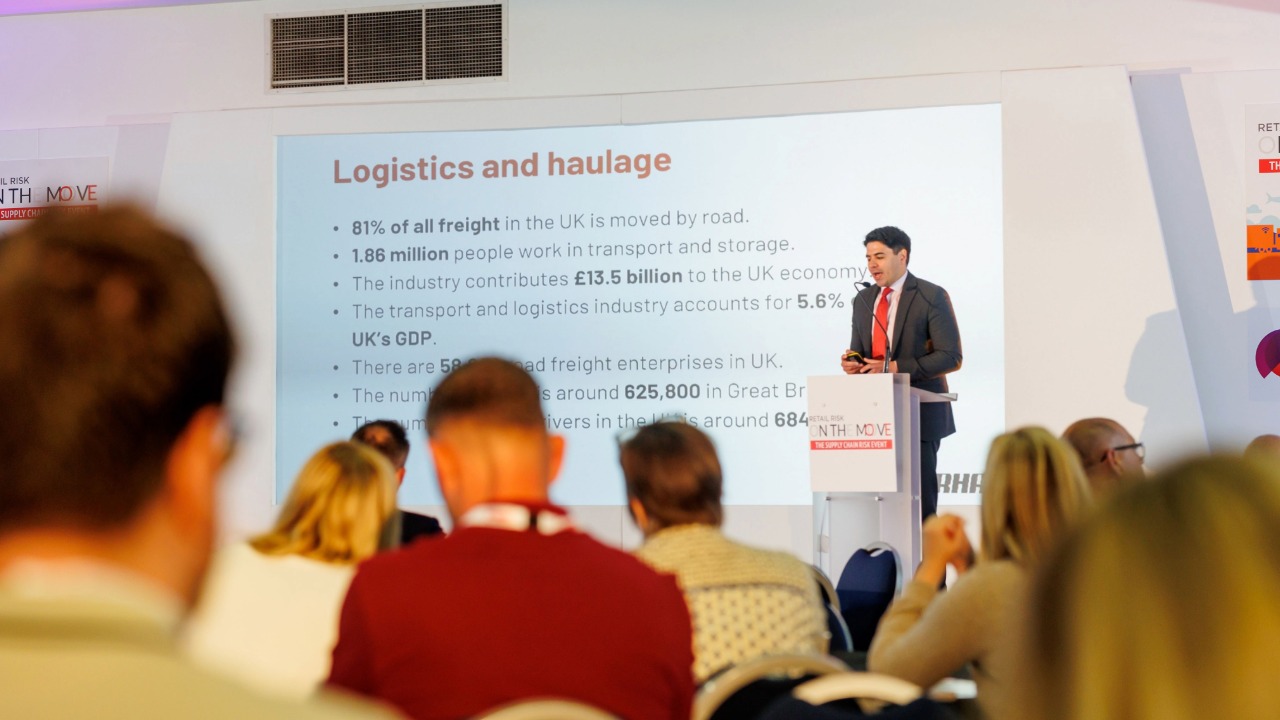 RHA addresses police leaders at  Supply Chain Risk Management conference 