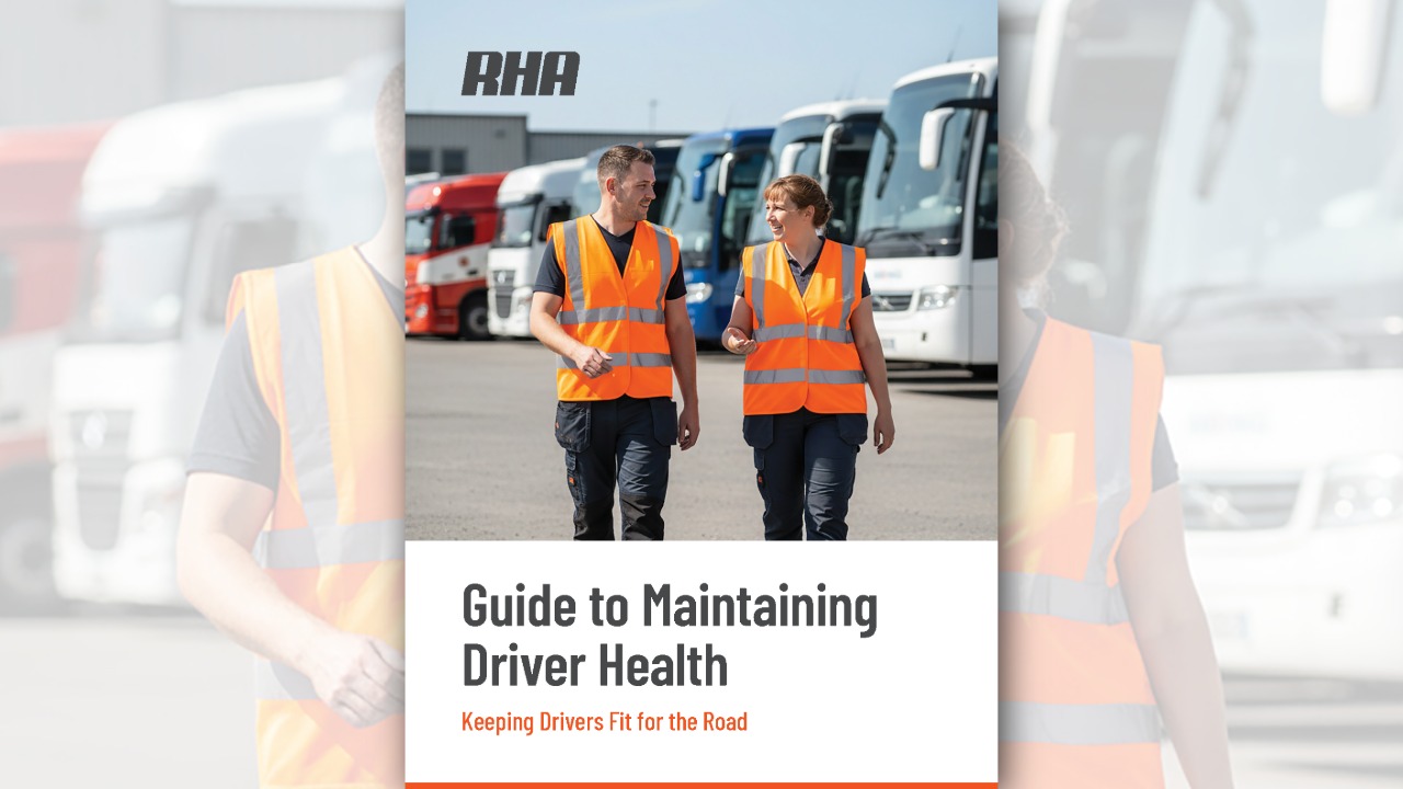 Driver Health RHA launches new guidance to support driver health and wellbeing