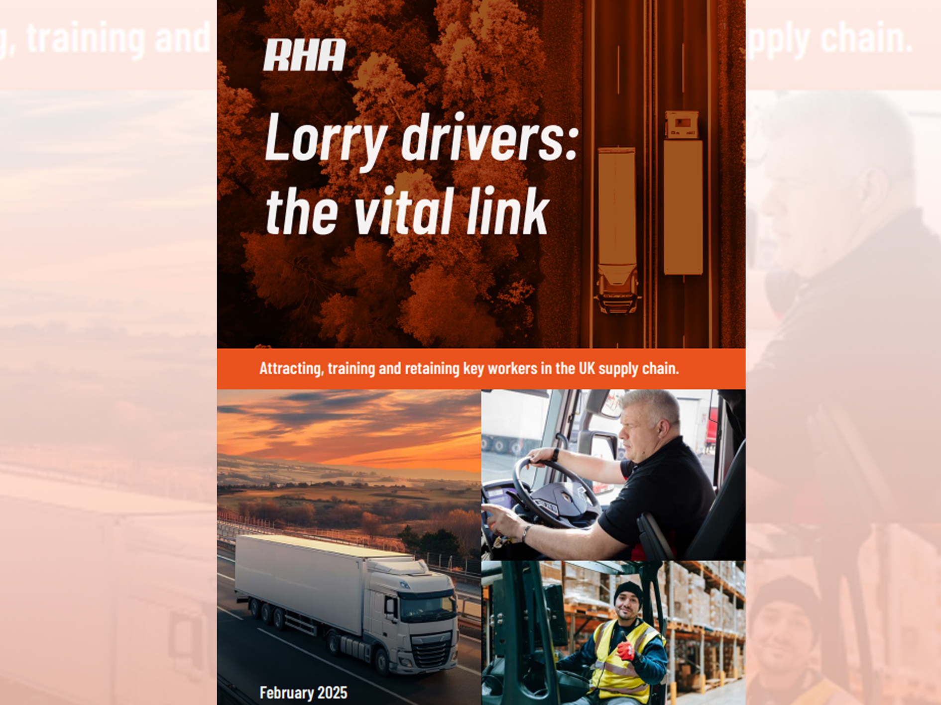 RHA report: 200,000 HGV drivers needed in next 5 years